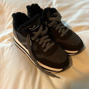Voile Blanche black sneaker, size 38
